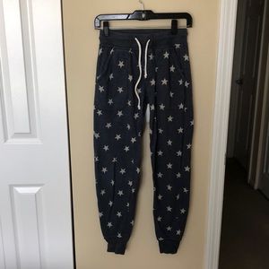 Alternative blue star jogger sweatpants sz S